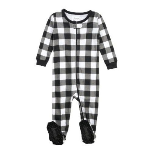 Leveret Cotton Kids Footed Pajamas Buffalo Plaid - Buffalo Check Pajamas