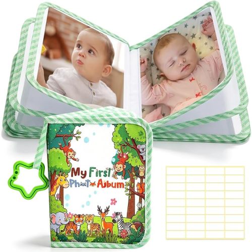 Baby's My First Family Photo Album Soft Photo Cloth Book