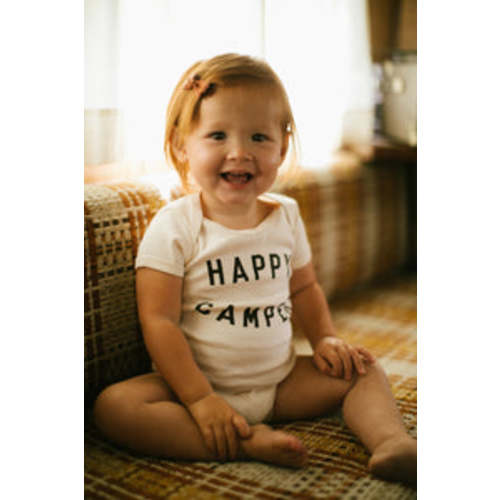 Happy Camper Onesie for Newborns to 18 Months | The Bee & The Fox