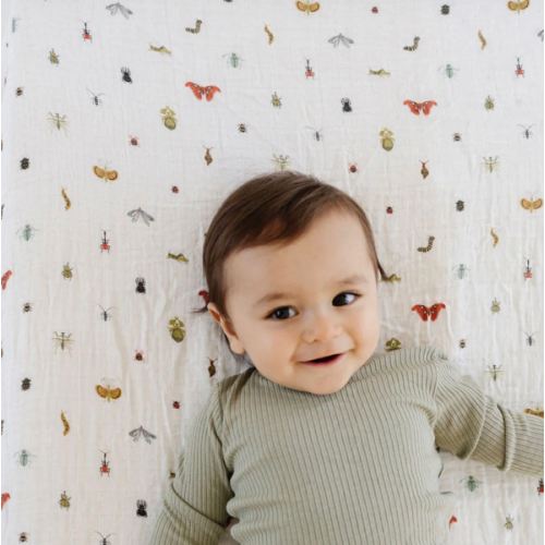 Cutie Crawlies Crib Sheet