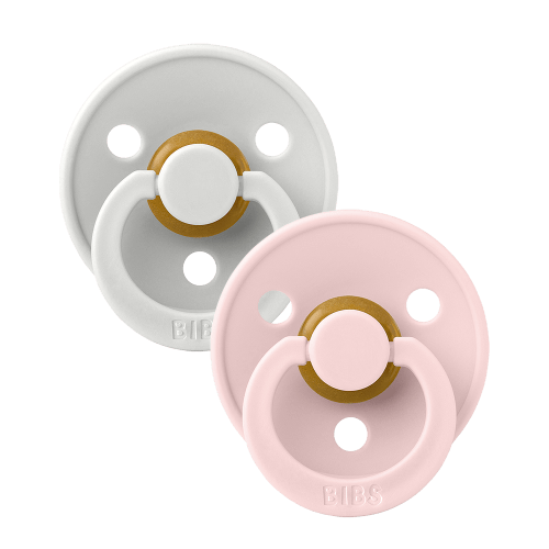 BIBS Colour 2 Pack - Haze/Blossom Pacifiers – Bibsworld store US