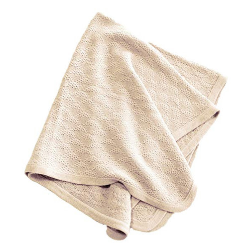 Crescent Knit Superfine Alpaca Lap Throw