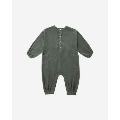 Relaxed Woven Jumpsuit || Evergreen – Rylee + Cru