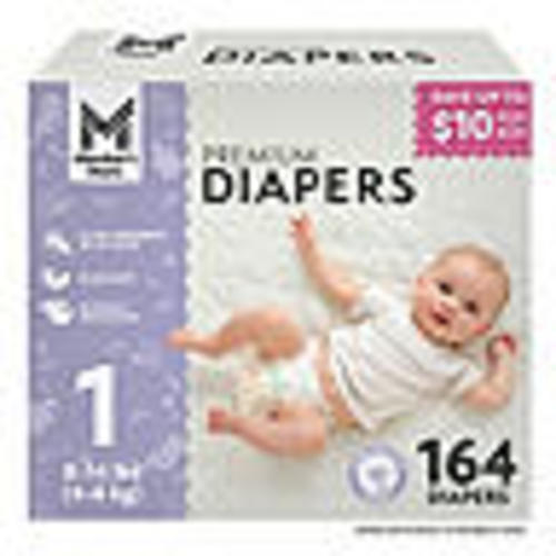 Member's Mark Premium Baby Diapers, Sizes: Newborn - 8 - Sam's Club