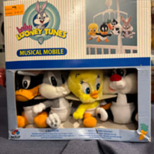 Vintage baby Looney Tunes musical mobile