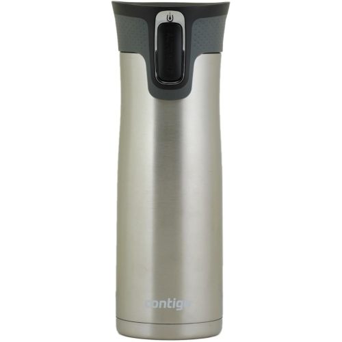 Contigo West Loop 20oz Stainless Steel Vacuum-Insulated Travel Mug Spill-Proof Keeps Drinks Hot for 5 Hours Cold for 12 Hours Perfect for Commuters and Travelers