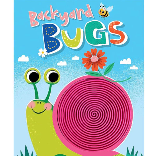 Backyard Bugs - Touch and Feel Board Book - Sensory Board Book (Touch & Feel Sensory Board Books for Baby & Toddler Time)