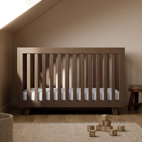 Storkcraft Beckett 3-in-1 Convertible Baby Crib, Hazelnut