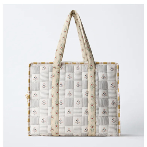 Quilted Maternity Tote Bag - Multi-color | ZARA United States
