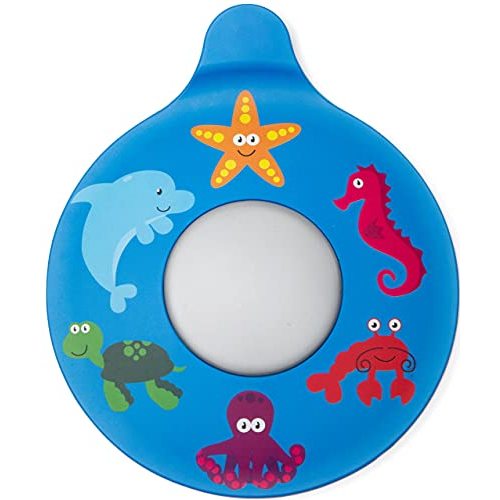 LittleFoot Nation Fun Heavy Duty Bathtub Stopper for Kids, Secure Drain Cover for Bath Tubs, Sinks, and Laundries, 100% BPA Free Silicone