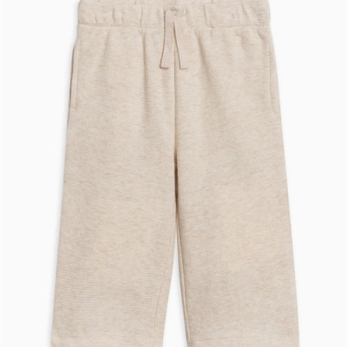 Clove Waffle Knit Straight Leg Pants