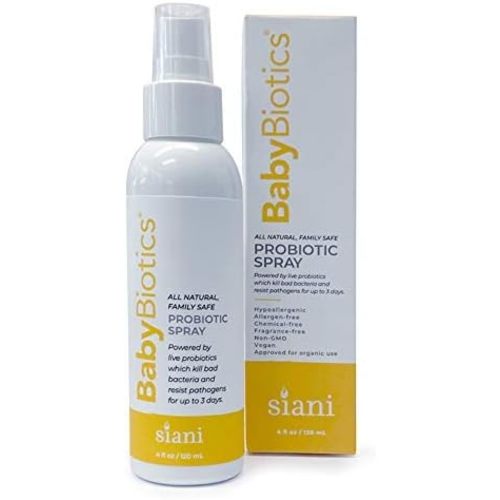 BabyBiotics - Topical Probiotic Body Care for Children of All Ages 4oz -Hypoallergenic, Vegan, Non GMO, GF, 100% Natural Live Probiotic, External + Internal Use, Totally Safe, No Refrigeration