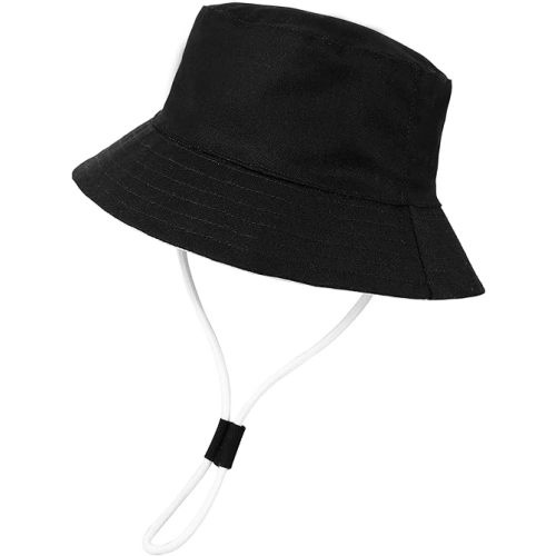 Baby Boy Sun Hat Toddler Summer Bucket Beach Hats for Girls Sun Protection UPF 50+ Cotton Linen