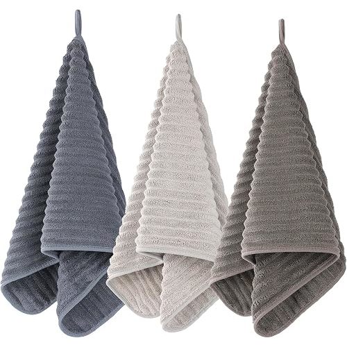 Luxury 3-Piece Quick-Dry Bath Towel Set – Ultra Soft Microfiber Towels for Bathroom, Pool, Gym & Travel – Elegant Twill Design(14”x 29.6”)