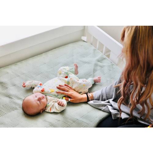 SALE-Veggie Salad Long Sleeve Kimono Romper (Organic Muslin)- Super Soft, Pure, Natural, Comfy, Baby Shower Gift