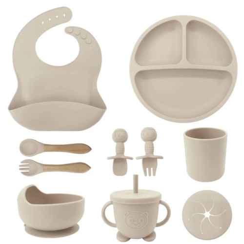 Toddly MealMate Silicone Feeding Set for Baby Led Weaning & Self Feeding