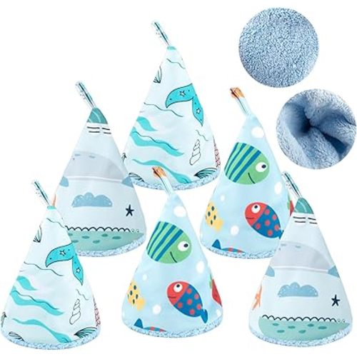6 Pcs Coral Velvet Peepeeteepe Baby Boy, Strong Water Absorption Pee Peep Teepee for Baby Boy, Reusable Pee Covers for New Parents Gift