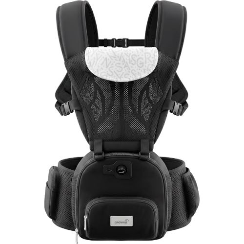 Grownsy Innovative Mini AC-Suction Fan Cooling Baby Carrier for Hot Weather
