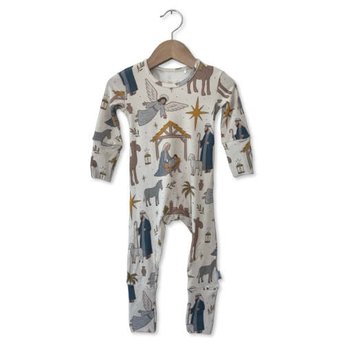 Away In The Manger Day to Night Romper Luxe Edition | Cotton Bamboo Blend