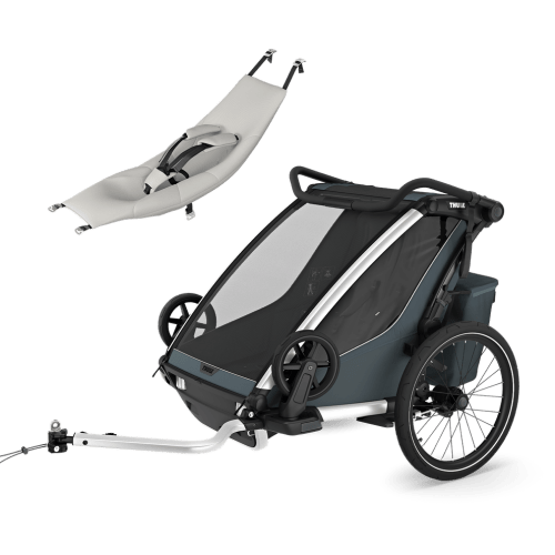 Thule Chariot Cross 2 double infant bundle