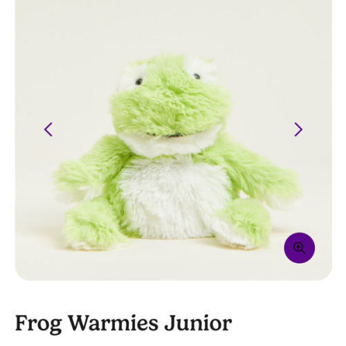 Frog Warmies | Microwavable Frog Warmies Stuffed Animal | Warmies USA