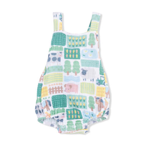 Retro Sunsuit, Patchwork Farm
