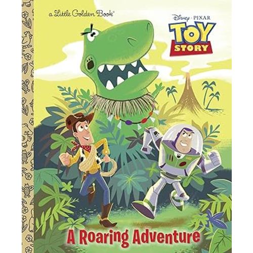 A Roaring Adventure (Disney/Pixar Toy Story) (Little Golden Book)