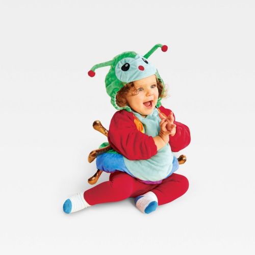 Infant and Toddler Caterpillar Halloween Costume Pullover Top - Hyde and EEK! Boutique™ 0-6 Months
