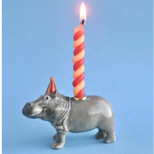Camp Hollow Cake Topper Hippo | The Tiny Finch