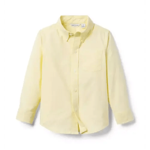 Boy Lemon Squeeze Heather The Oxford Shirt by Janie and Jack