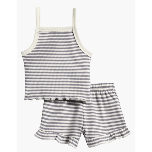 Evie Stripe Tank & Shorts Set