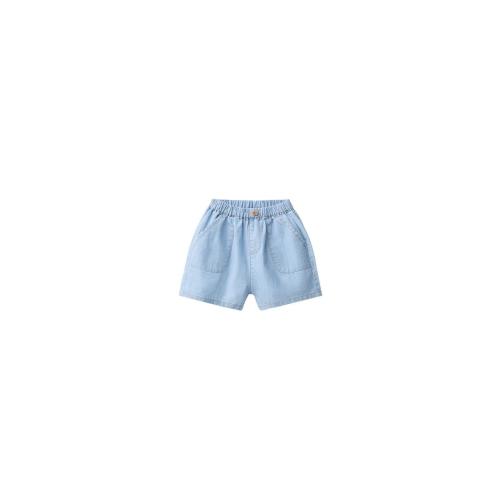 DENIM POCKET SHORTS - Mid-blue | ZARA United States