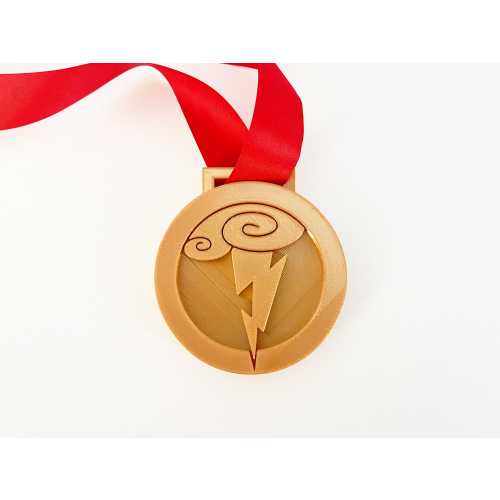 Hercules medallion. Costume accessory replica Disney-inspired, 3D printed and customizable. Gift for collectors.