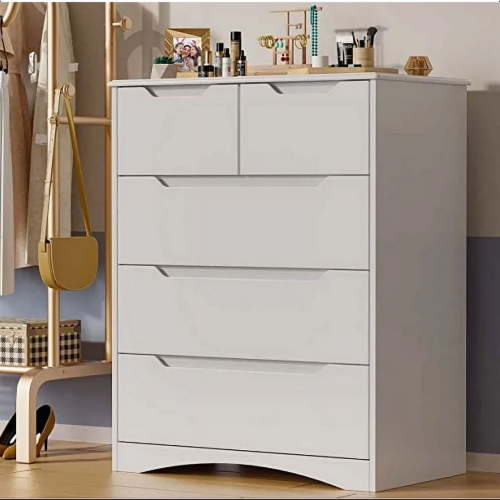 Lofka White Dresser