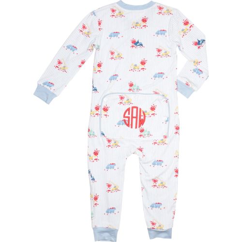 Valentine Truck Knit Zipper Pajamas | Cecil & Lou