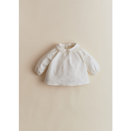 Lilou Blouse - Cream / Sweet Heart
