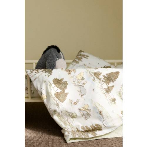 PATTERNED CRIB DUVET COVER SET