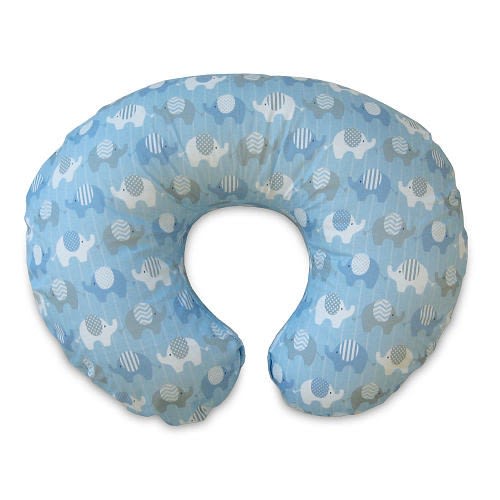 Boppy Classic Nursing Pillow Slipcover - Elephants Blue