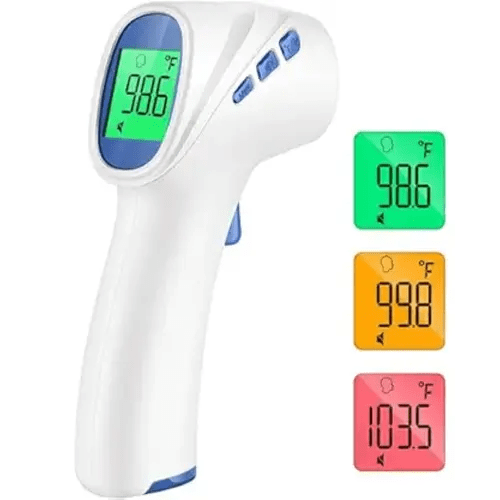 Forehead Thermometer for Adults and Kids, Digital Baby Thermometer with Fever Alarm, Fast Accurate Results, Home Medical & Nurse Essentials