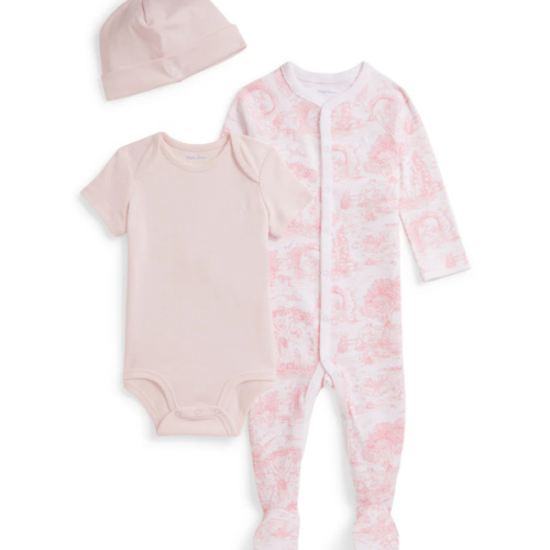 3-Piece Box Set in Pink Toile | Over The Moon