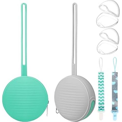 Pacifier Case,Pacifier Holder Case/Pacifier Holder/BPA Free Traveling Baby Essentials Set