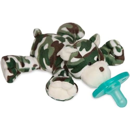 WubbaNub Infant Pacifier - Camo Bear