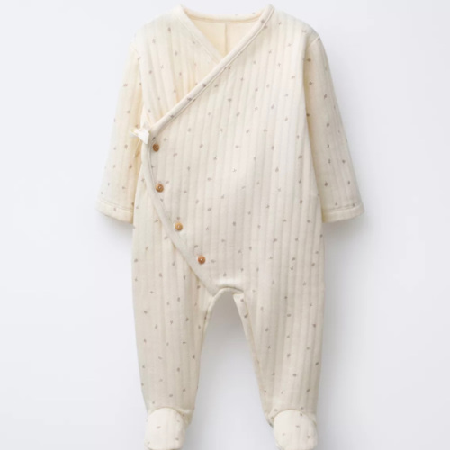 TWIG PRINT QUILTED ROMPER - Ecru | ZARA United States