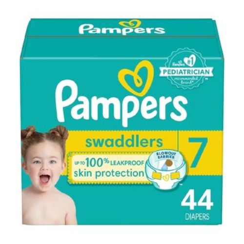 Pampers Swaddlers Sensitive Disposable Diapers - (Select Size and Count)