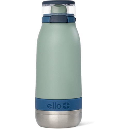 Ello  Emma 14oz Vacuum Insulated Stainless Steel Kids Water Bottle with Straw