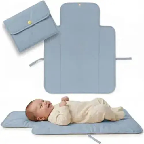 Portable Diaper Changing Pad - Soft and Easy to Clean Mat for Babies
