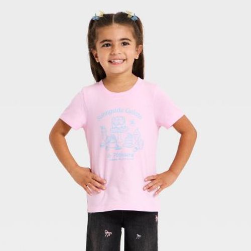 Toddler Girls' Sunnyside Gelato T-Shirt - Cat & Jack™ Light Pink 2T