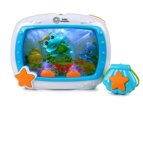 Baby Einstein Sea Dreams Soother Musical Crib Toy and Sound Machine, Newborn and up