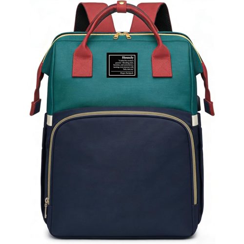 Diaper Bag Backpack with Changing Station, 25L Large Capacity
