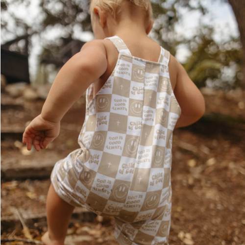 Child of God Checker Overalls – OUR HOUSE ABOVE